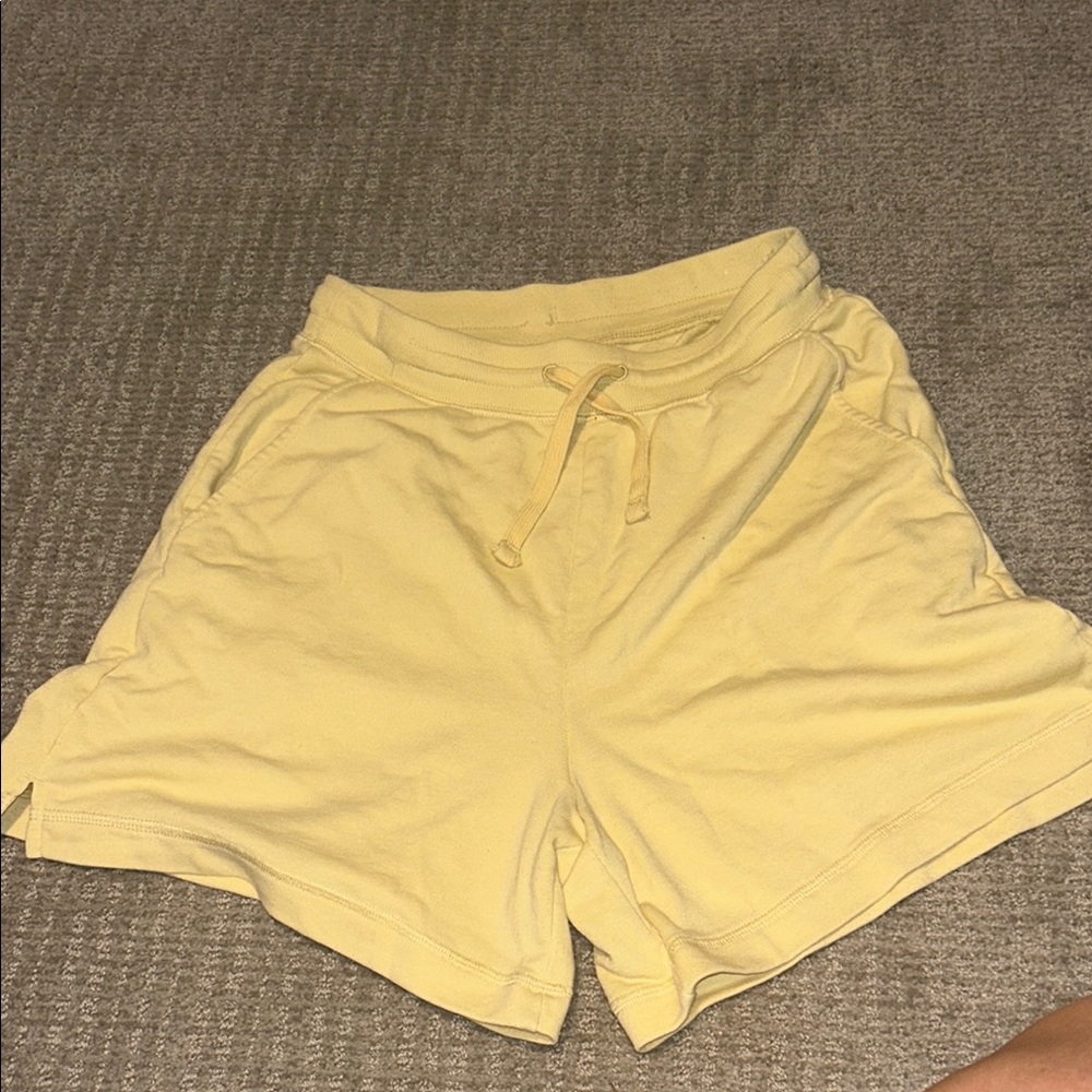 Old Navy Women's Yellow Athletic Shorts